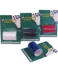 PSP Dacron insignia tape 75 mm blå