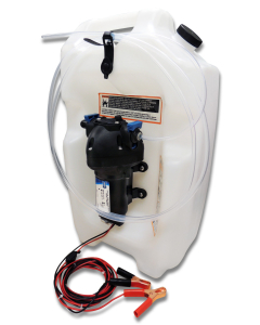 Jabsco Oljeskiftpumpe med tank 12V