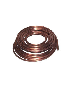 Kobberrør Ø8 x 0,8 - Rull à 25 meter