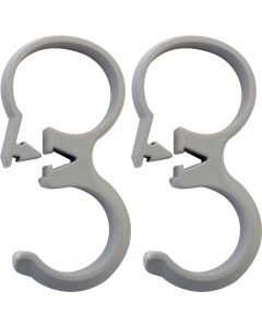 Klips for badetrapp, stål