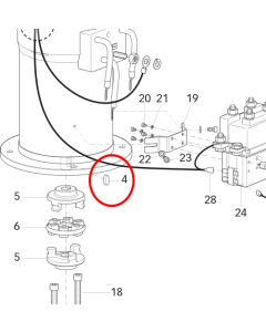 Splint til kobling, Quick BTQ 250