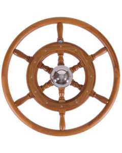 Teakratt m/utvendig teakring 16"