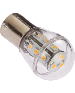 LED pære m/kuppel BA15S