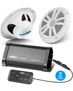 Velex Marine Bluetooth kit m/høyttalere