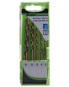 Spiralborsett i kobolt Luna