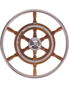 Teakratt m/utvendig stålring 20"