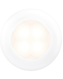 Hella Slim Line LED EB hvit spotlampe varmhvitt lys