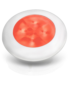 Hella Slim Line LED hvit spotlampe rødt lys