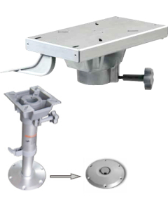 Stolsøyle justerbar m/slide, flyttbar