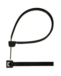 Strips 20 stk, sort 450 x 4,7 mm