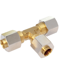 T-kobling for 8 mm kobberrør