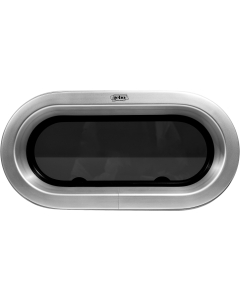 Gebo Portlight opening 375x175mm smoke cir round