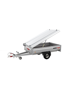 Aluminiums lokk 250x150x10 - Flatt med monteringskit