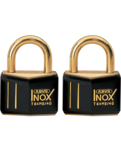 Abus Hengelås T84MB Inox 2 stk, 40mm