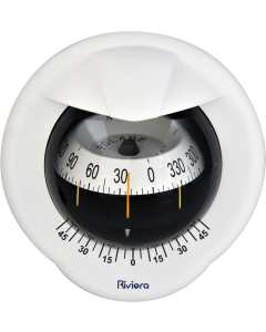 Riviera Polare BP1 kompass hvitt hus, hvitt rose