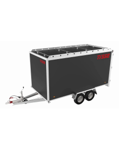 TYSSE 6385, sort, 2600 kg, 180 cm skaphøyde, Skaphenger