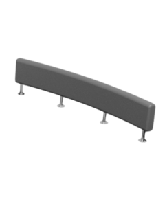 Ryggstøtte m/pute, Pioner 17 Flexi