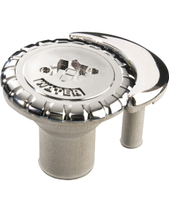 Dekksforskruvning NR plast/krom m/ventil 1 1/2 Water