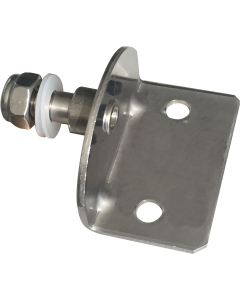 1852 Gassdemperbrakett 316, 48x32 mm 8 mm