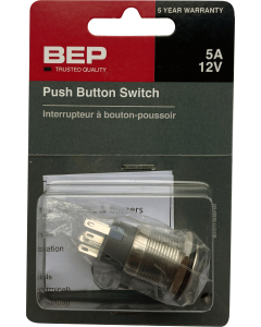 Rustrfri bryter LED Rød - Summer