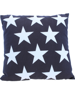 Pyntepute Stars, marineblå 40 cm