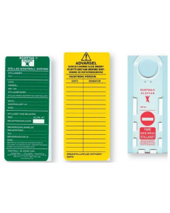 Stillasskilt 20stk. +10stk. holdere