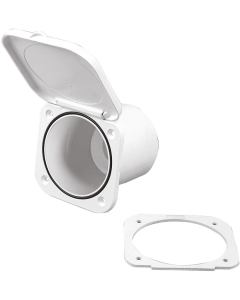 Boks for hovedstrømsbryter hvit