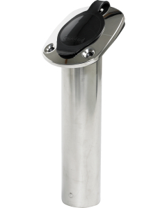 Fiskestangholder, syrefast, nedfellbar 45 grader