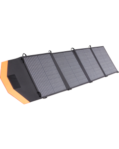 1852 Sammenleggbart solcellepanel m/regulator 100 W