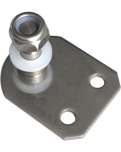 1852 Gassdemperbrakett 316, 45x35 mm 8 mm