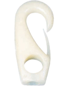 Nylonkrok 4 mm Hvit
