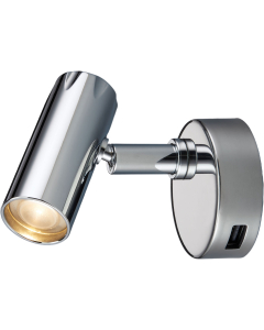 1852 Kuma LED-lampe m/bryter og USB