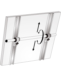 NOA solpanelholder, justerbar