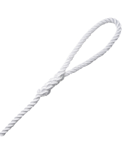 Robline 3-slått fortøyningsline hvit 12 mm x 10 m