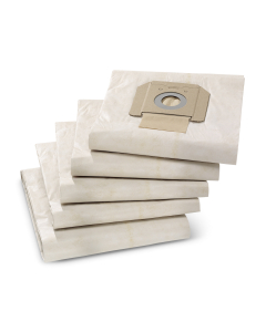 Støvsugerpose Papirfilterposer, 5 Stk, NT 48, NT 65, NT 70, NT 72, NT 75, NT 80, WET VAC